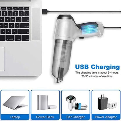 ✨ Wellora Suction Powered Portable Vacuum Cleaner⚡