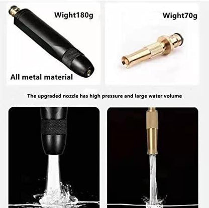 Water Spray Nozzle- High Pressure Sprayer Washer Wand Portable Watering Sprayer For Window Washing