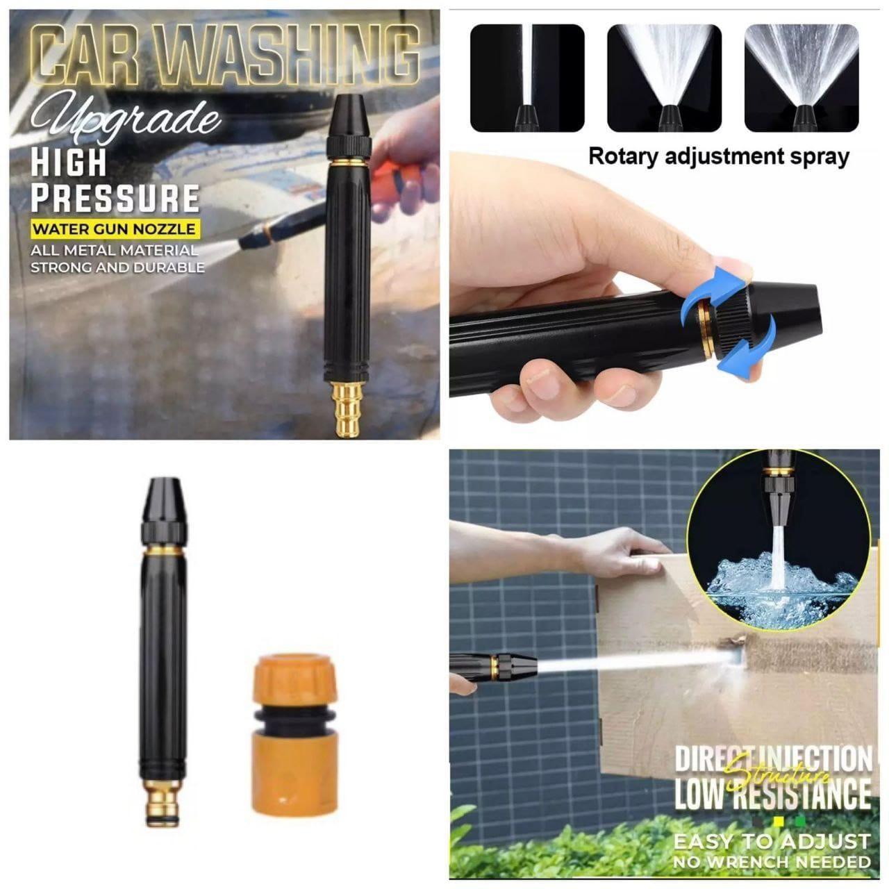 Water Spray Nozzle- High Pressure Sprayer Washer Wand Portable Watering Sprayer For Window Washing