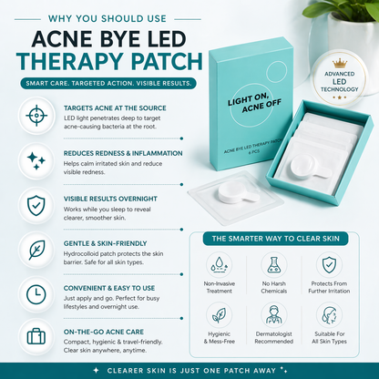WELLORA LED acne/pimple remover kit