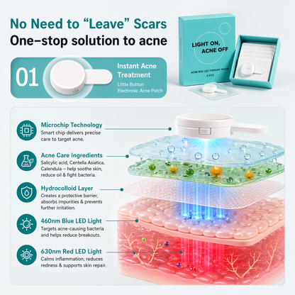 WELLORA LED acne/pimple remover kit