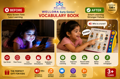 WELLORA Early Genius™ VOCABULARY BOOK