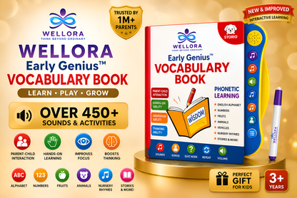 WELLORA Early Genius™ VOCABULARY BOOK