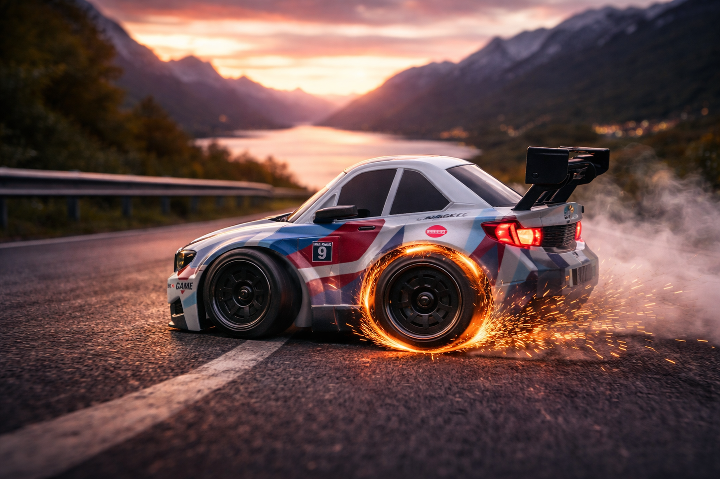 SPARK POWRED HIGH SPEED RC DRIFT CAR🚗