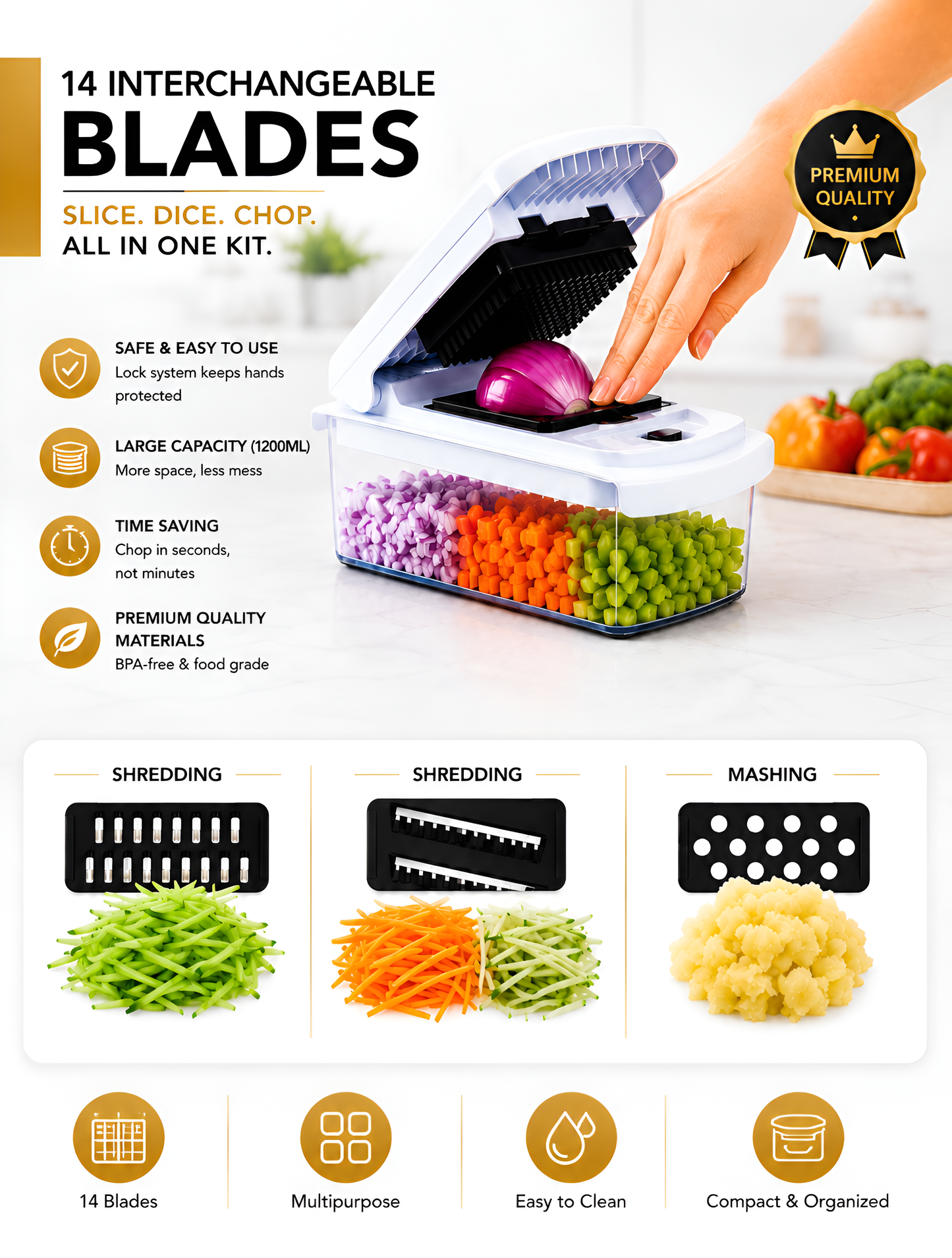 18 IN 1 VEGETABLE SLICING KIT