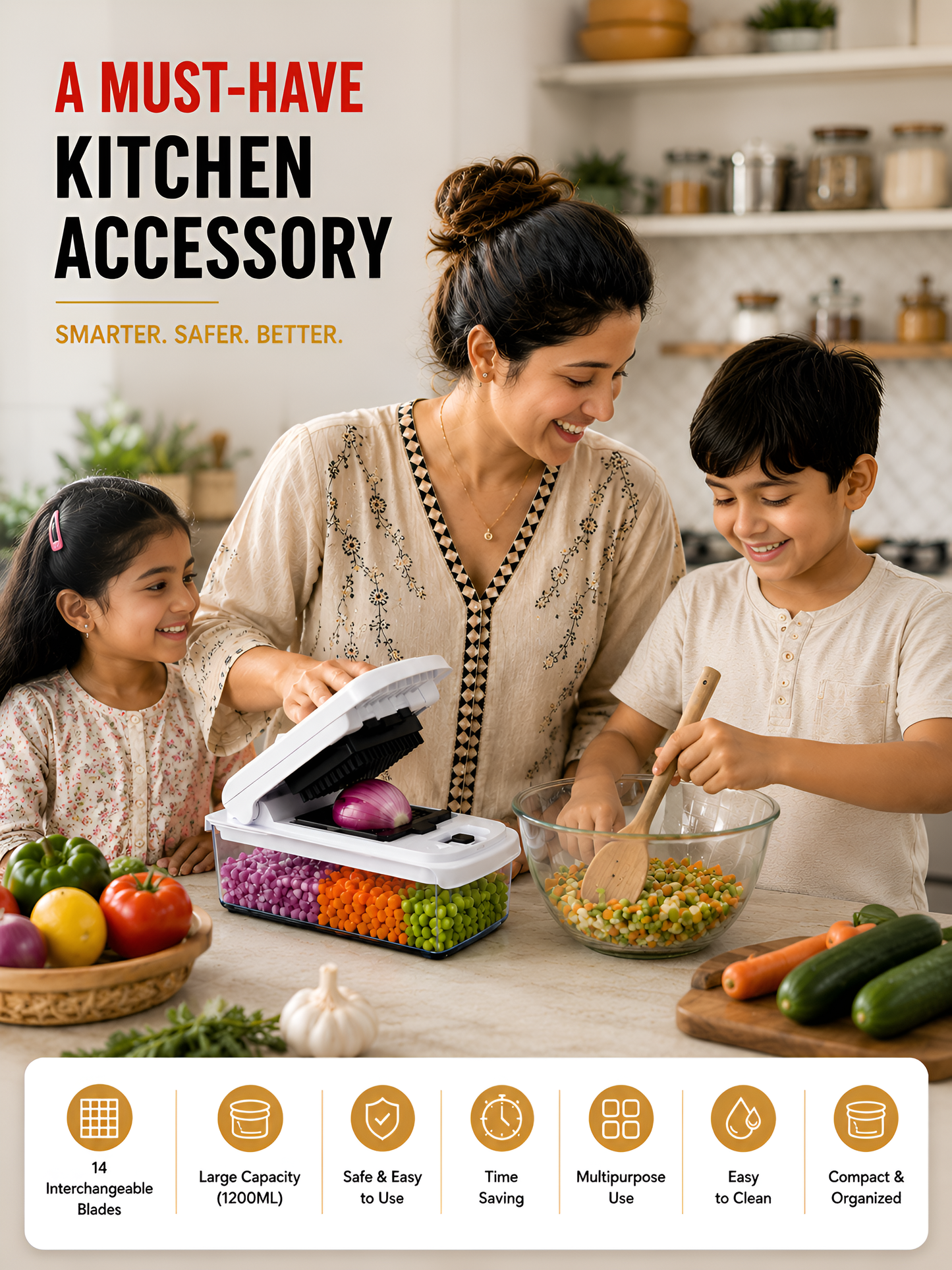 18 IN 1 VEGETABLE SLICING KIT