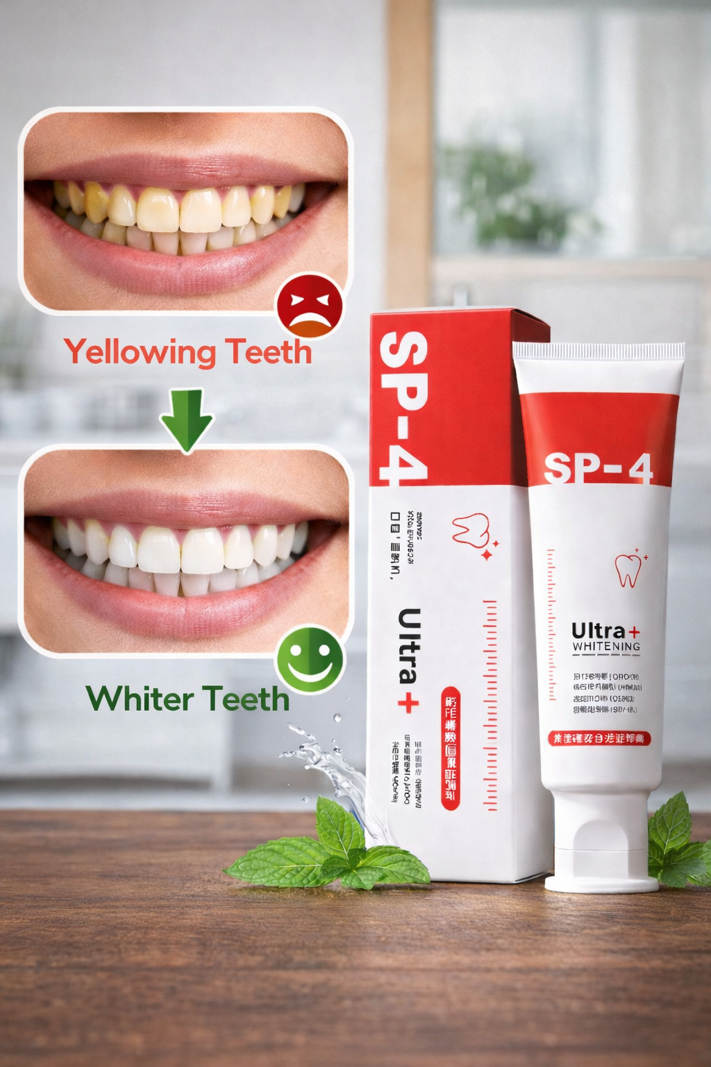 Probiotic Whitening Toothpaste (Pack of 2)