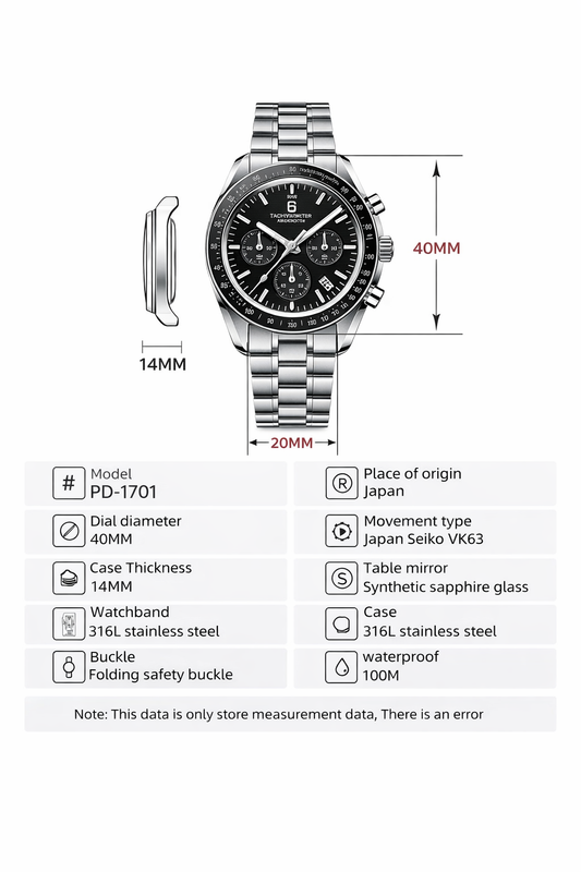 BD Men Silver Stainless Steel Strap Watch