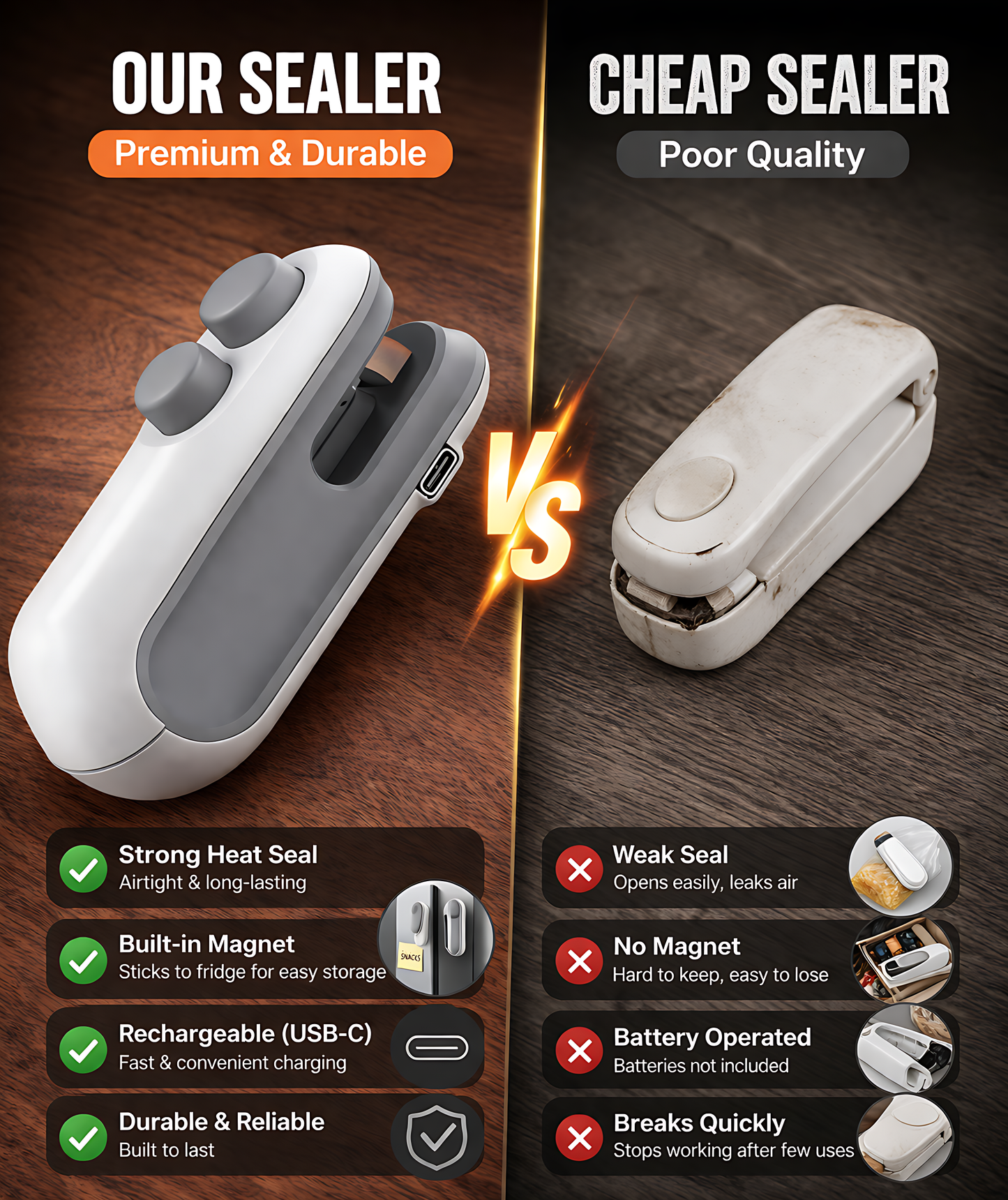 WELLORA PORTABLE SEALING KIT
