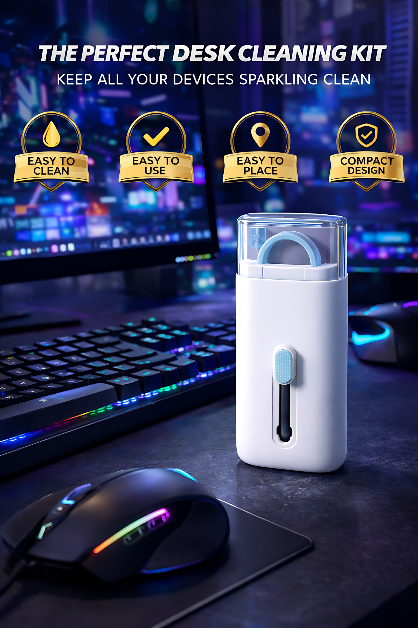 Smart Gadget Cleaning Kit 🧼 – Deep Clean Made Easy